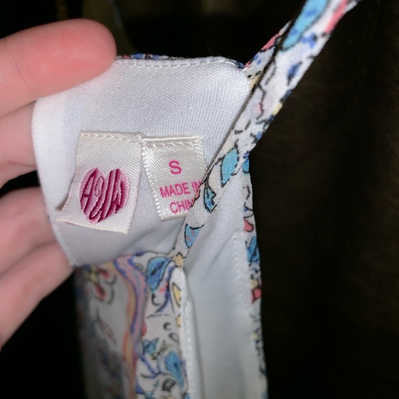 NWOT DRESS WITH LACE BOTTOM - Picture 3 of 3